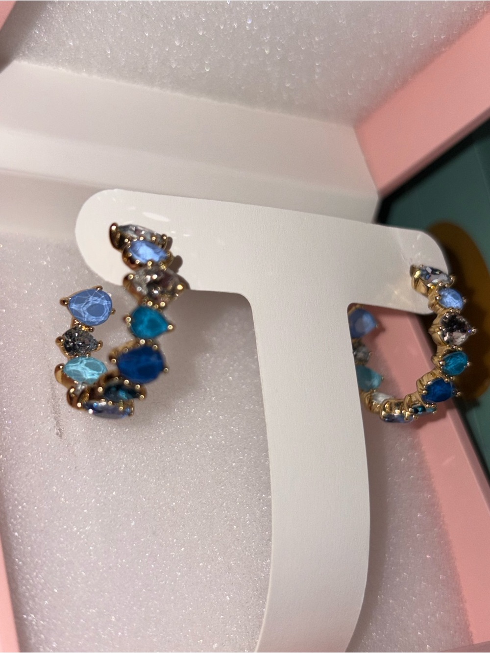 Bomb Party Jewel Candy earrings ER67176 “Luxe Path Found” Maldives Mirage: Gold